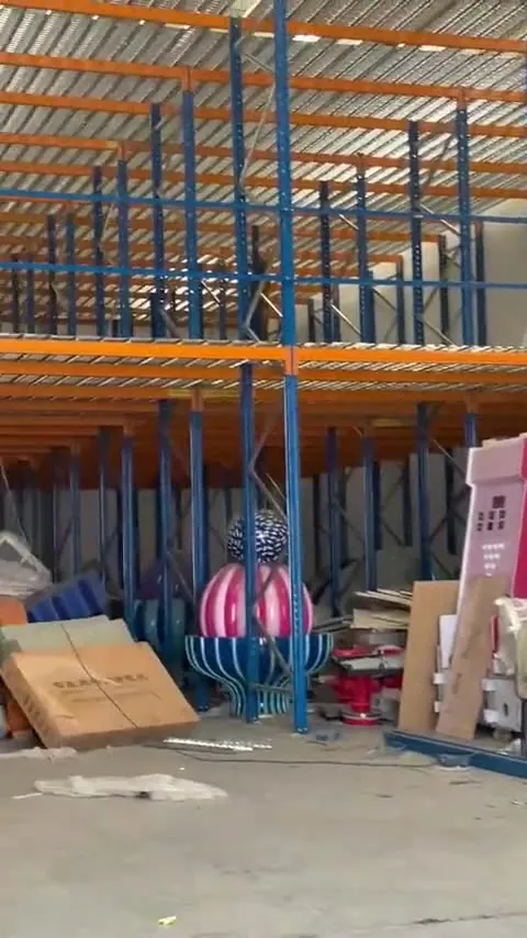 Double racking mezzanine project in Sharjah